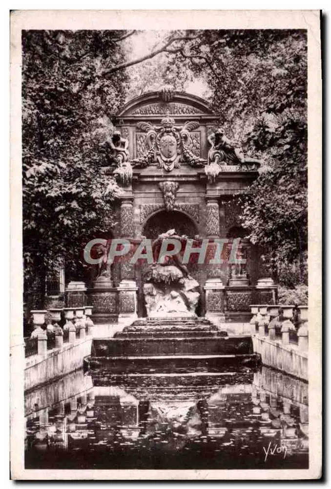 A Fontaine Médicis — Paris — Éditions d'Art Yvon - Frente