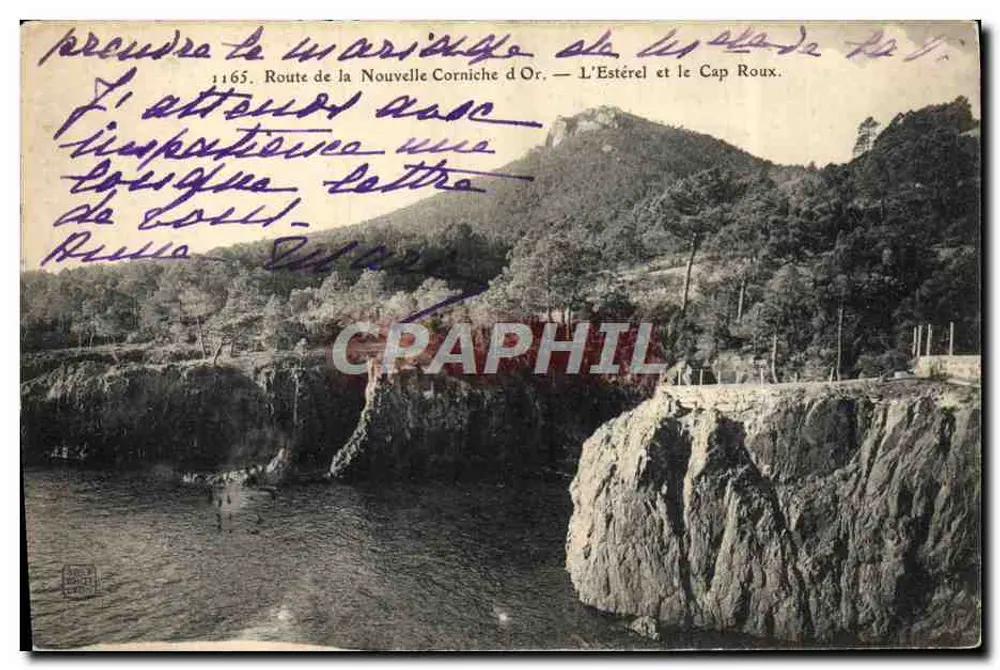 Der Estérel und Cap Roux — Route der neuen Goldenen Promenade — Nr. 1165 - Vorderseite