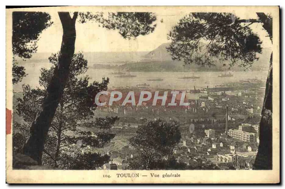 Toulon — Vista geral — n°104 - Frente