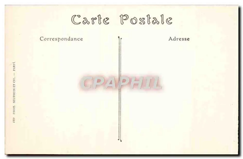 Pau — O Castelo — ND. Fot. - Verso