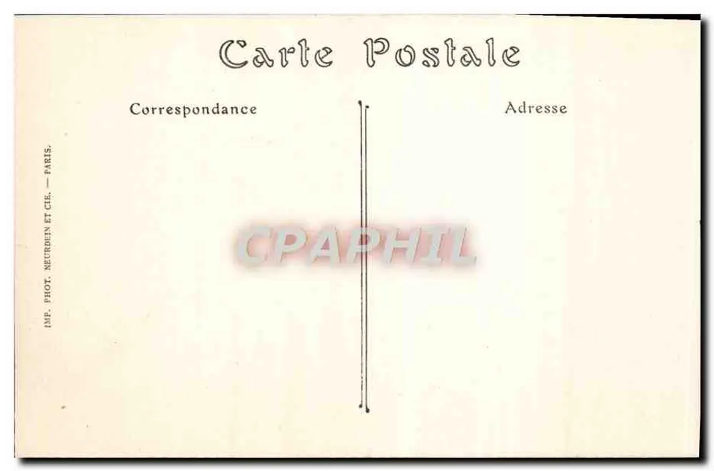 PAU. — O Castelo — ND. Phil. - Verso