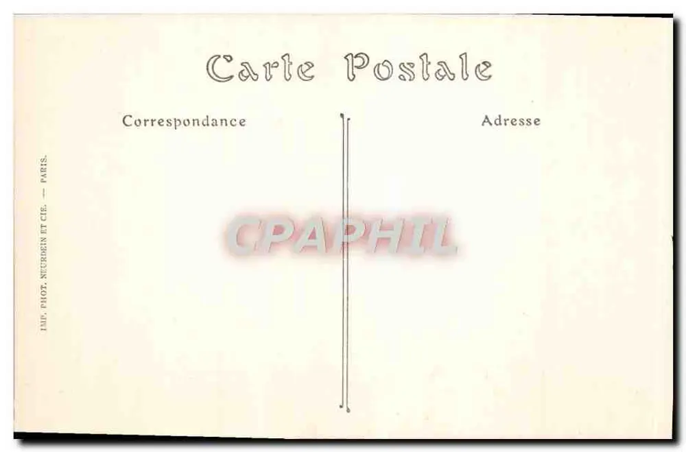 Pau — Le Gave und die Pyrenäen — ND. Phot. - Rückseite