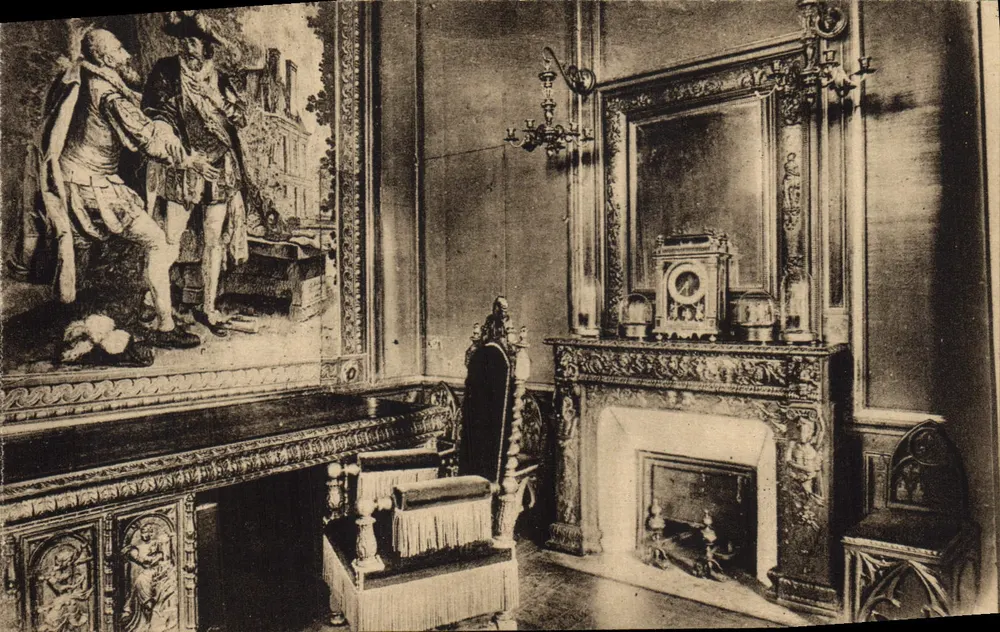 Schloss Henri IV — Cabinet des Souverains — Phototypie Labonche frères, Toulouse - Vorderseite