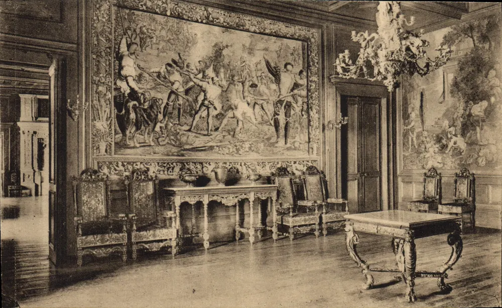 Schloss Henri IV - Wartezimmer — Phototypie Labouché frères, Toulouse - Vorderseite