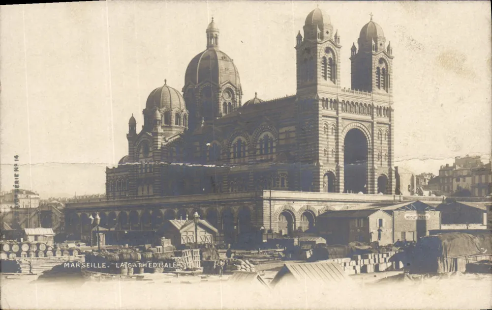 Marseille — La cathédrale — éditeur BUFFET FRÈRES - Frente
