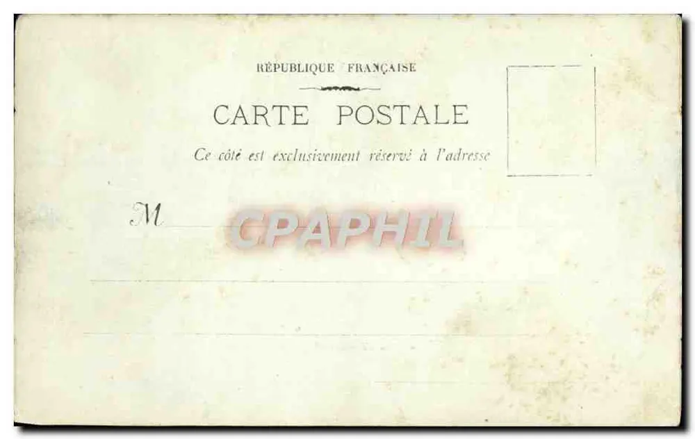 Marseille — La Porte d'Aix — éditeur L. Phot. n°3 - Verso