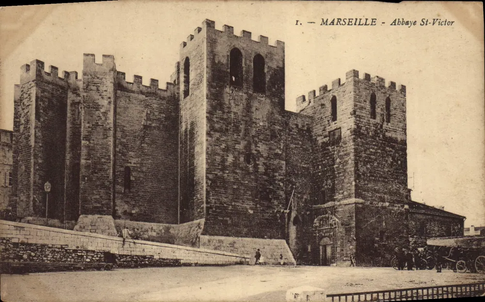Marselha — Abadia de São Victor — Editor desconhecido, n° I - Frente