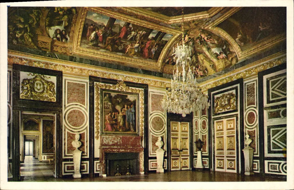 Schloss Versailles — Die Garderobe der Königin — Imp. Orager, Verfahren 301 - Vorderseite