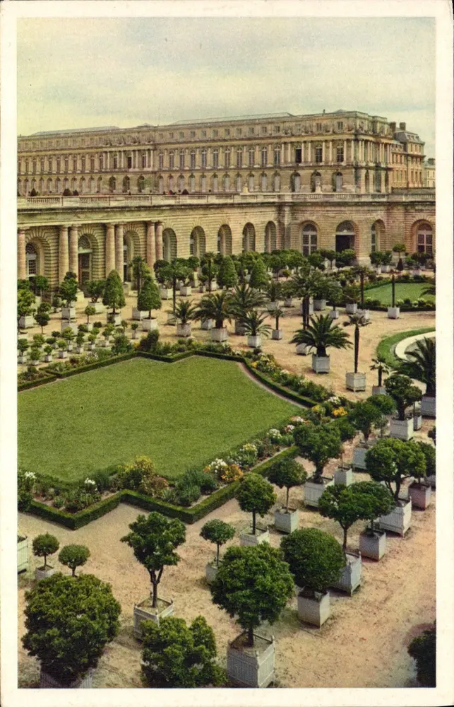 Castelo de Versalhes — A Orangerie — edição Dragger - Frente