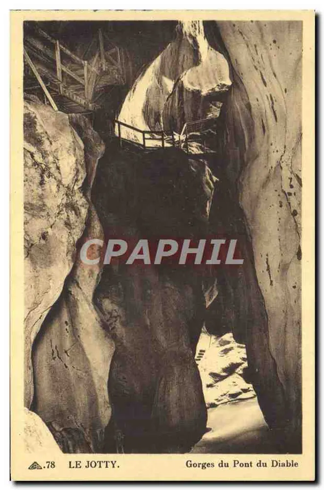 Le Jotty — Gorges do Pont du Diable — Edição especial da Sociedade das Gorges do Pont du Diable, n°78 - Frente
