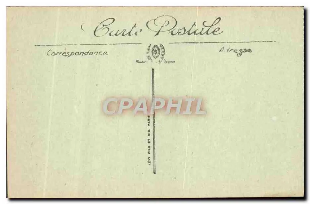 Arras — Das ehemalige Konvent des Heiligen Sakraments — zerstört — Charles Ledieu, Arras - Rückseite