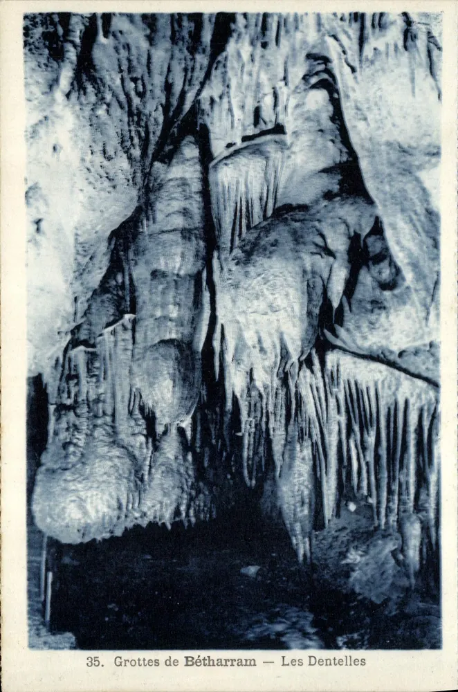 Grutas de Bétharram — As Dentelles — n°35 - Frente