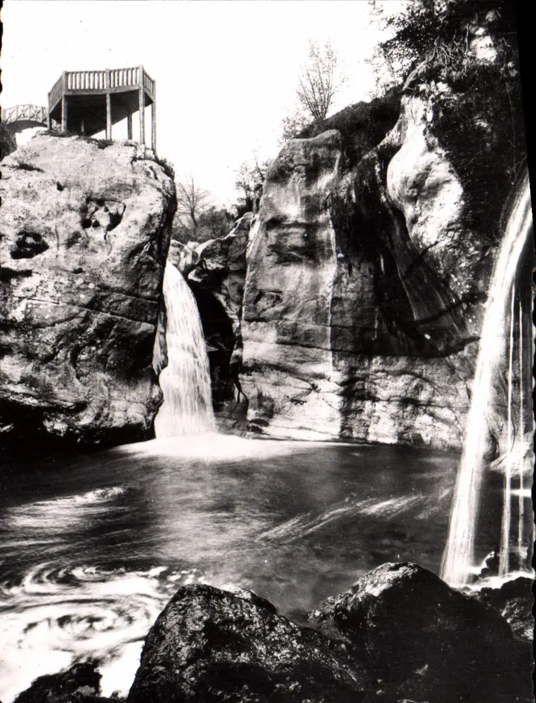 Gorges do Loup — Salto do Loup — L. Gilletta & Cie, Nice - Frente