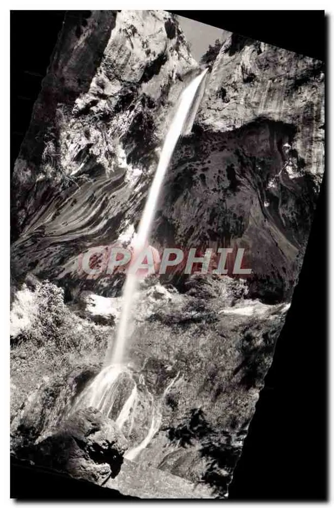 Cachoeira de Courmes — Gorges do Loup — L. Gilletta & Cie, Nice - Frente