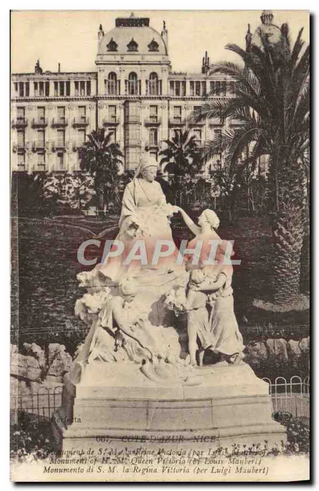 एसएम रानी विक्टोरिया का स्मारक — निस, कोट डी आजूर — लुईगी मौबर्ट द्वारा - आगे