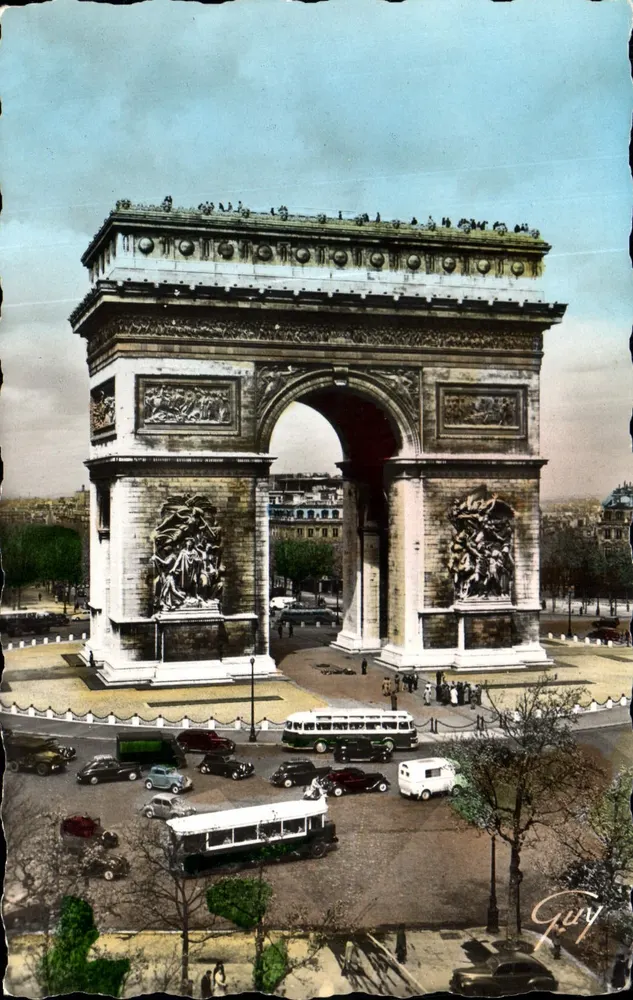 Arc de Triomphe — Paris — Editions d'Art Guy - Vorderseite