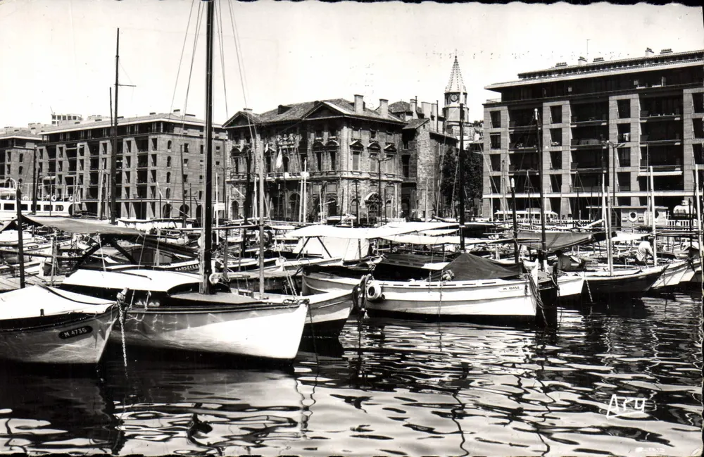 Der Hafen und das Rathaus — Marseille — Éditions ARY, Nr. 483 - Vorderseite