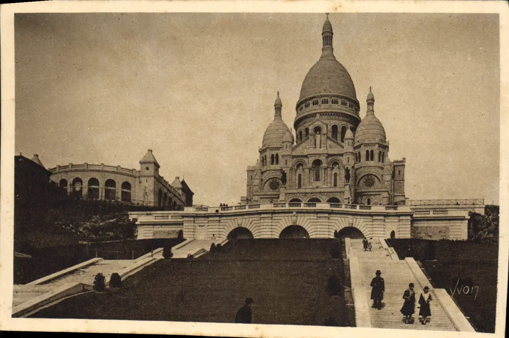 Basilika des Heiligen Herzens — Paris — Les Éditions d'Art Yvon, Paris - Vorderseite