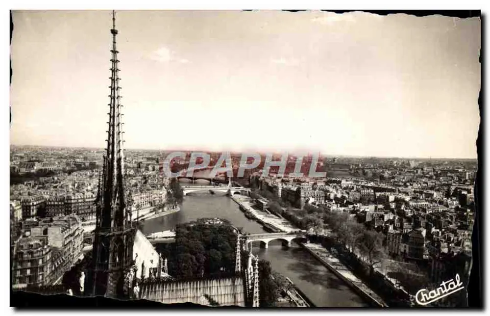 Paris — A Flecha da Notre-Dame e a Sena — Chantal, n°199 - Frente