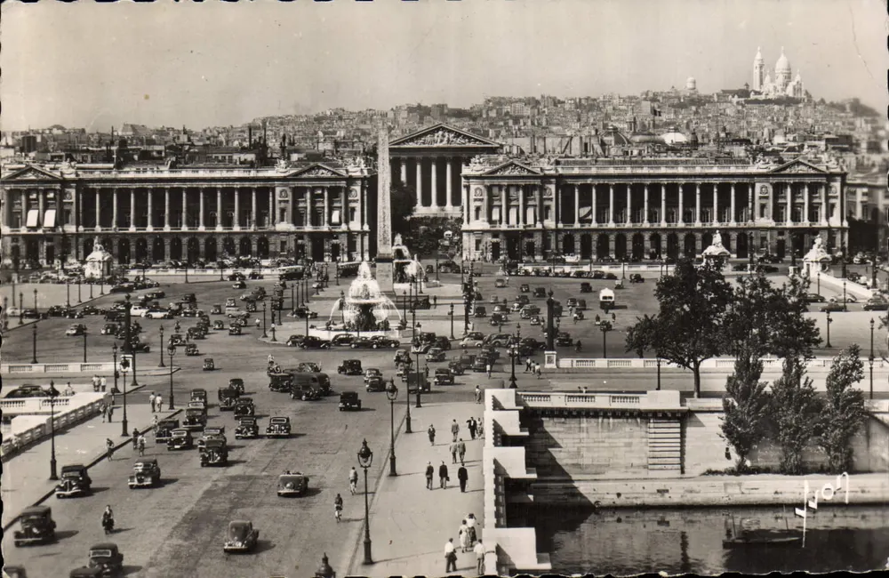 Place de la Concorde — allgemeine Ansicht — Éditions d'Art Mariel - Vorderseite