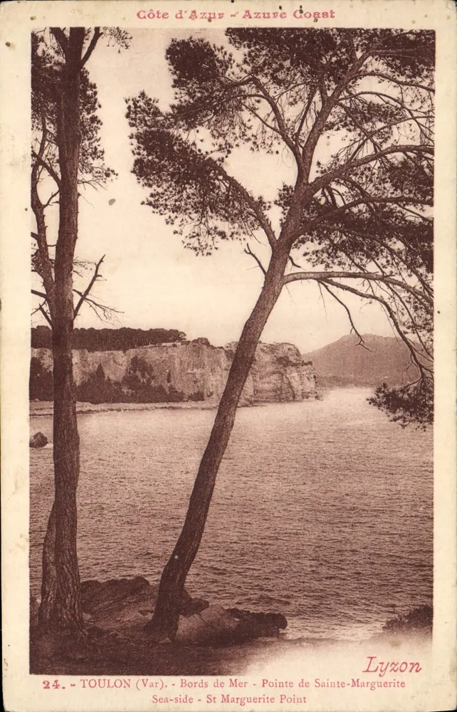 Pointe de Sainte-Marguerite - Küstenblick - Toulon (Var) - Lyxon - Vorderseite