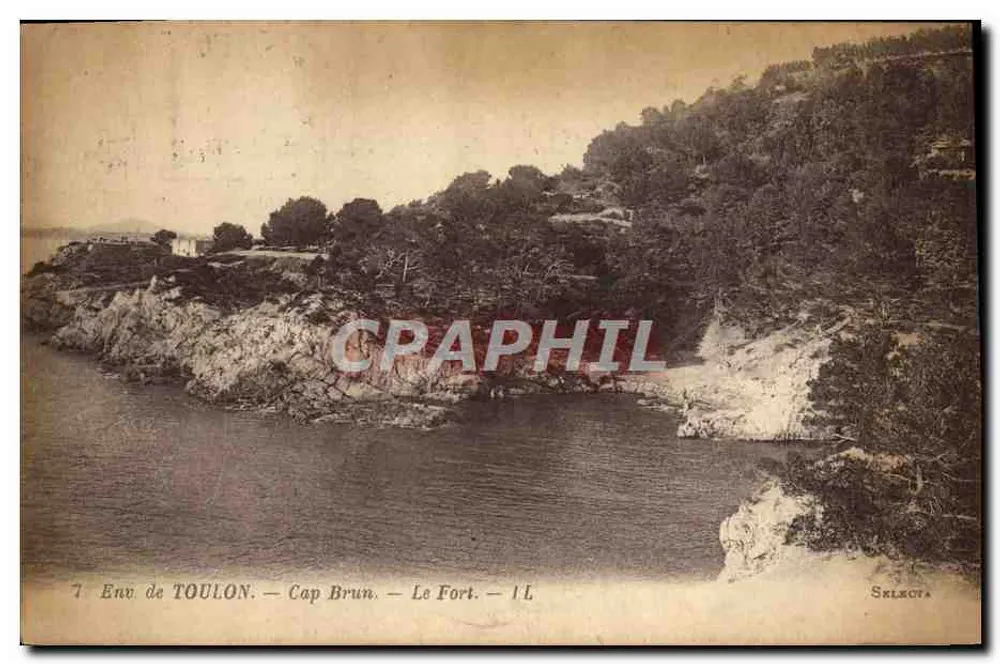 Env. de TOULON — Cap Brun — O Forte — Sklecta - Frente