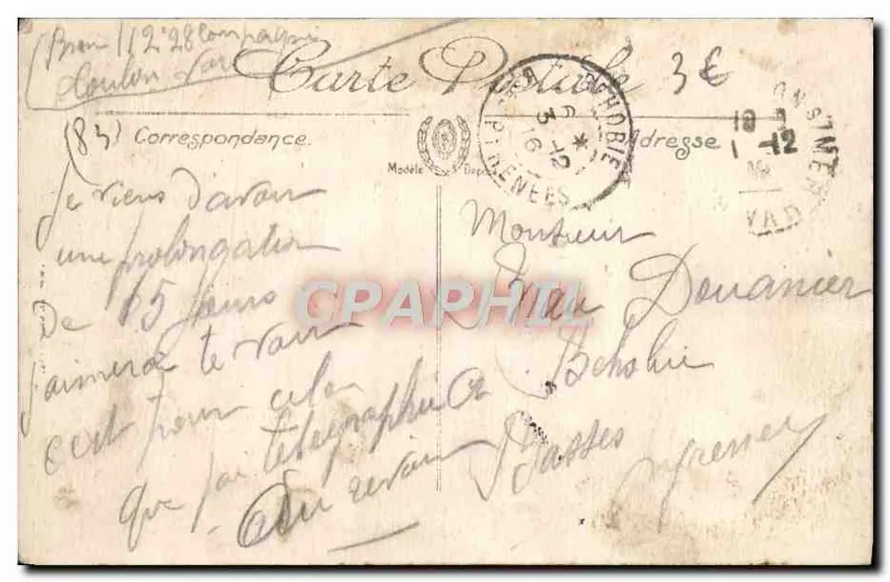 Toulon — Haupteingang des Marinearsenals — Sélecti, n° 98 - Rückseite