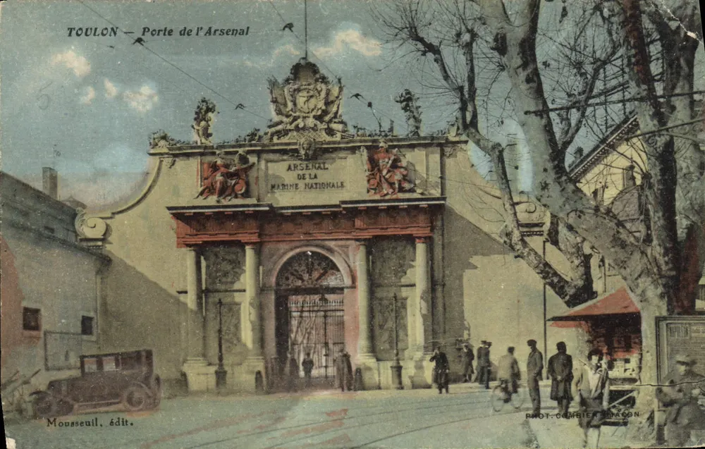 Toulon — Porta do Arsenal — Mousseuil, editor - Frente