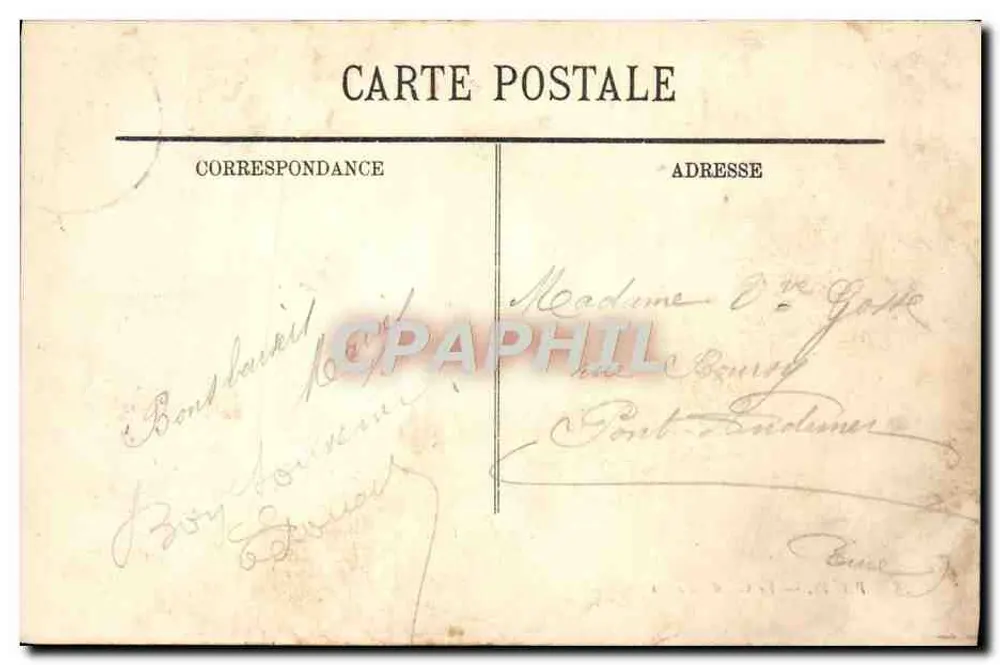 PARIS — O Grande Palácio — LL. - Verso
