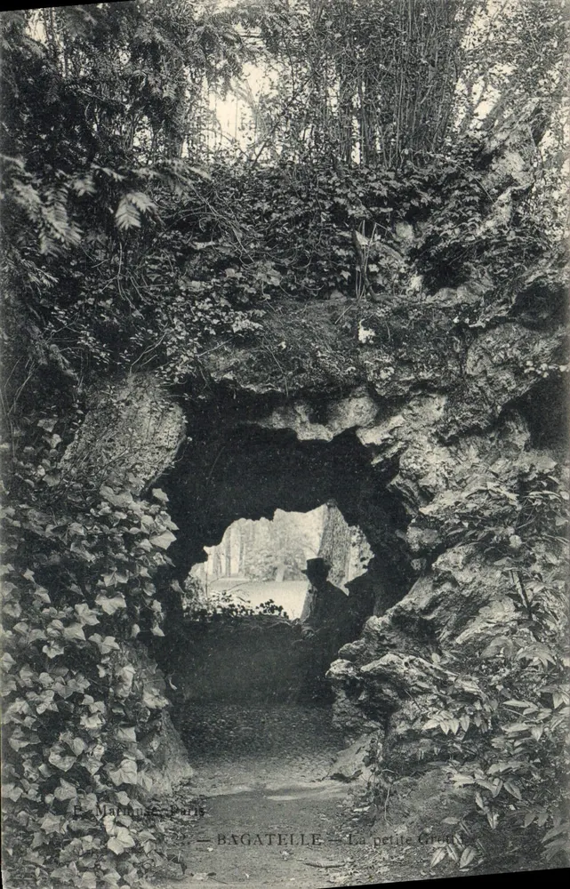 Bagatelle — A Pequena Gruta — E. Marinus, Paris - Frente