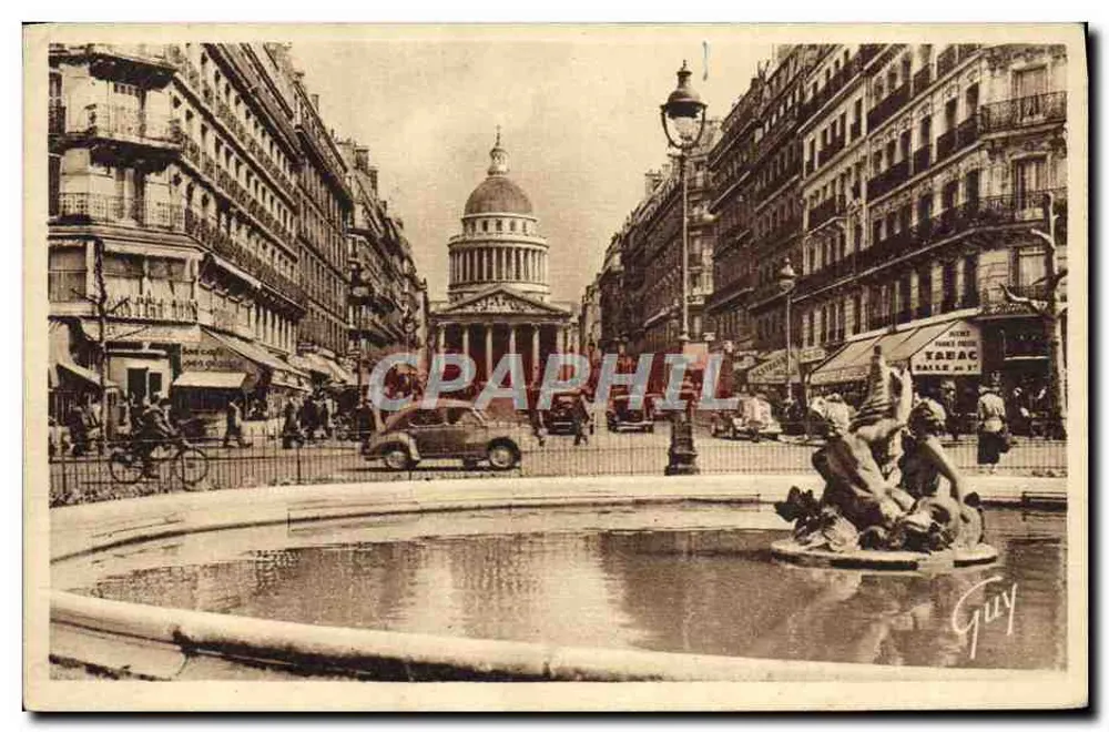 Paris und seine Wunder — Die rue Soufflot und der Panthéon (1757-1780) — André Leconte, Ed. d'Art Guy - Vorderseite