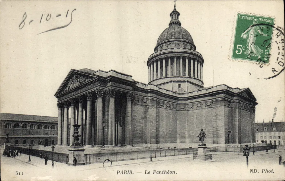 PARIS — O Panteão — ND. Phot. - Frente