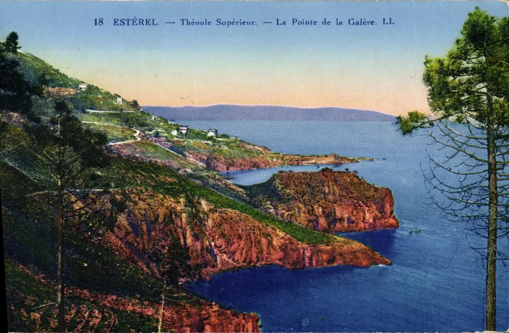 Estérel — Théoule Supérieur — La Pointe de la Galère. L.L. - Vorderseite