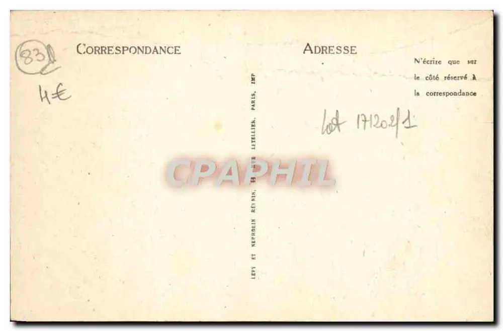 Corniche de l'Estérel — Ansicht des Pic d'Aurelle, aufgenommen von der Pointe de l'Esquillon — ND - Rückseite