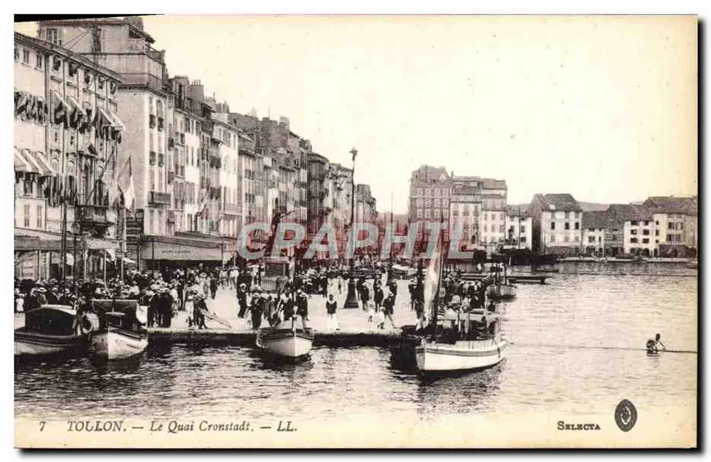 Tollon — Quai Cronstadt — Selecta - Vorderseite
