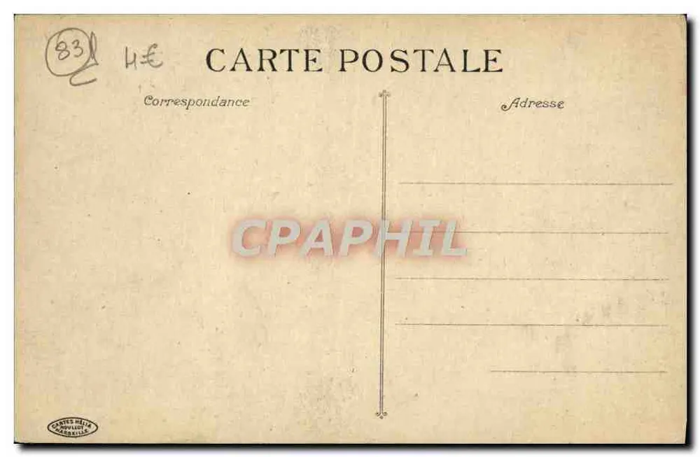 Toulon — Allgemeiner Blick auf den Kai — Ansichtskarte Nr. 5, veröffentlicht von Cartes Méliès - Rückseite