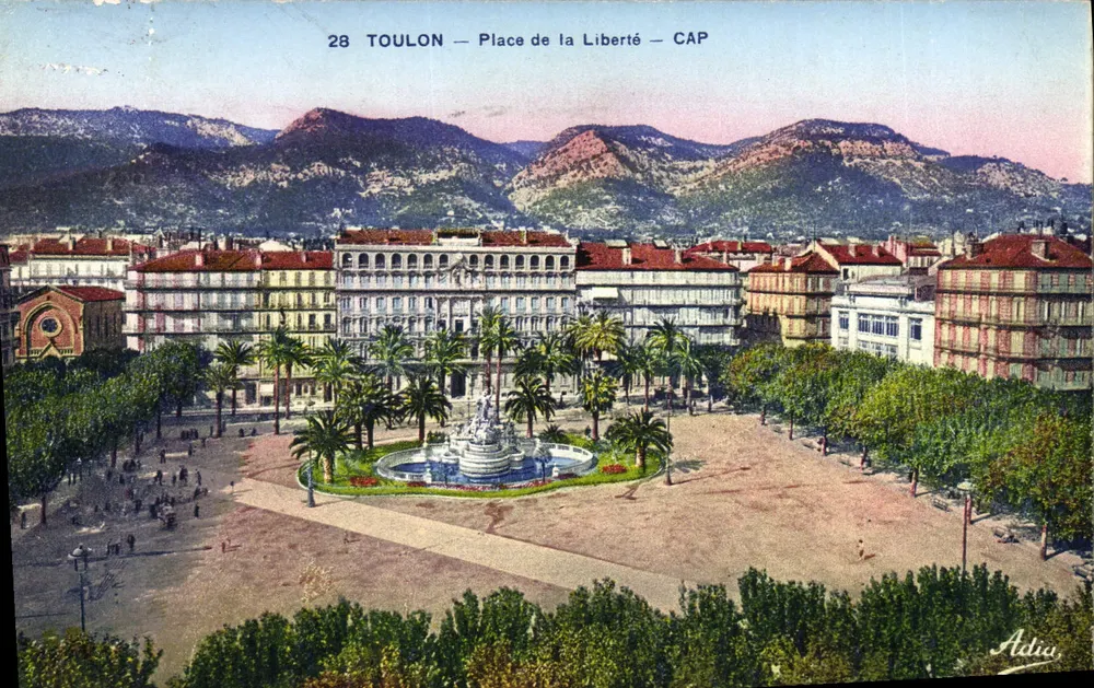 Toulon — Place de la Liberté — CAP Adia - Frente