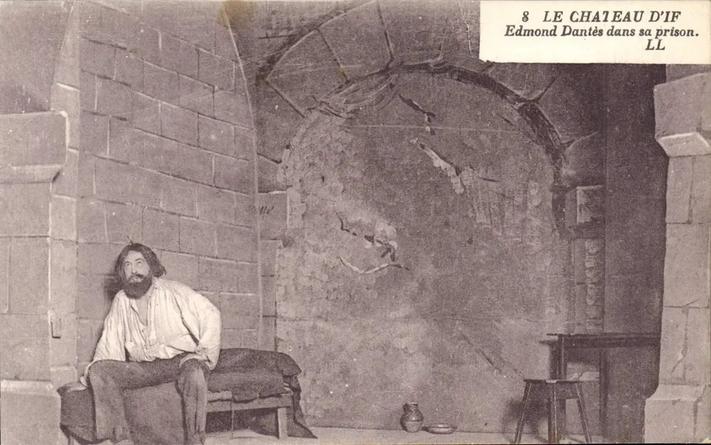 Schloss If — Edmond Dantès in seiner Gefängniszelle — LL - Vorderseite
