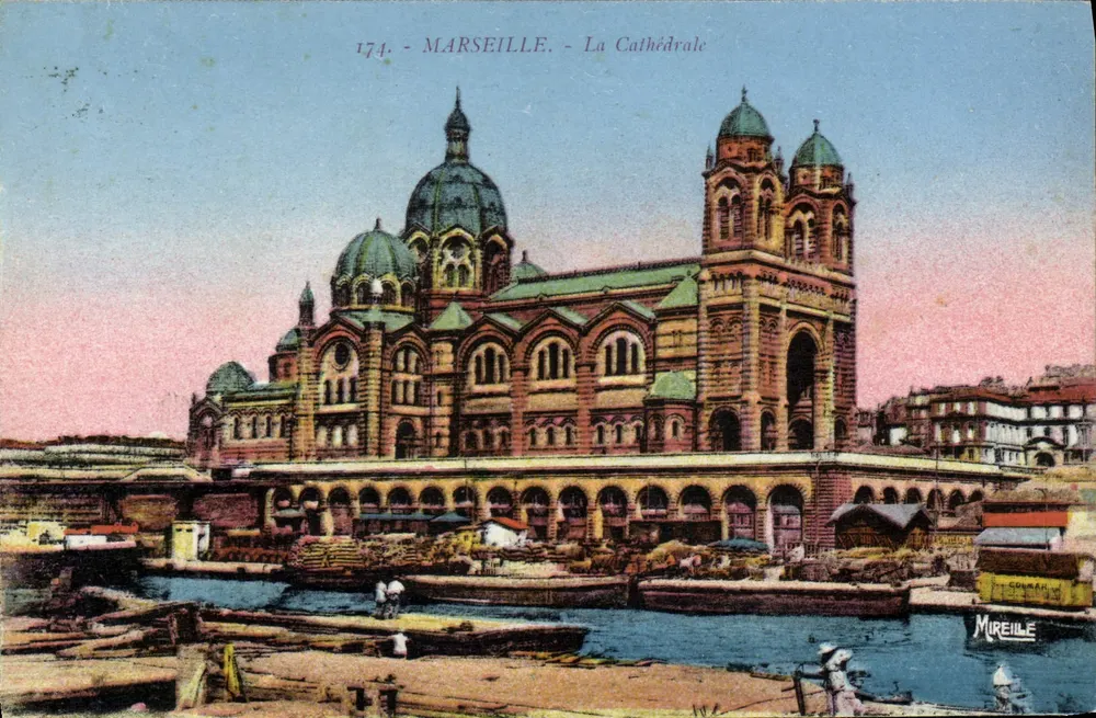 MARSEILLE - A Catedral — Edições Mureille, n° 174 - Frente