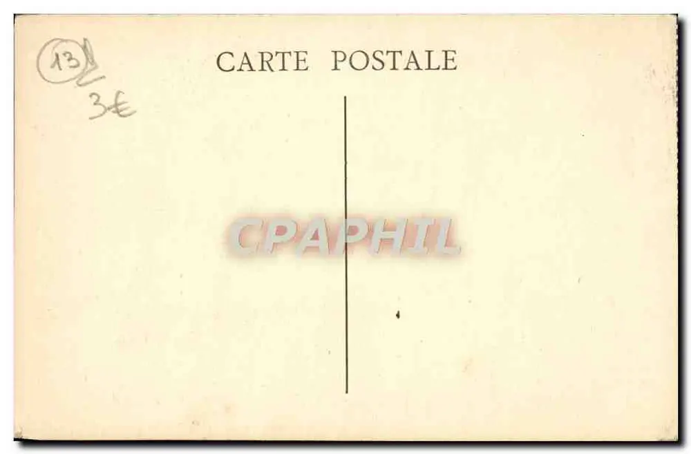 Marselha — A Catedral — Editor: Marseillaise - Verso