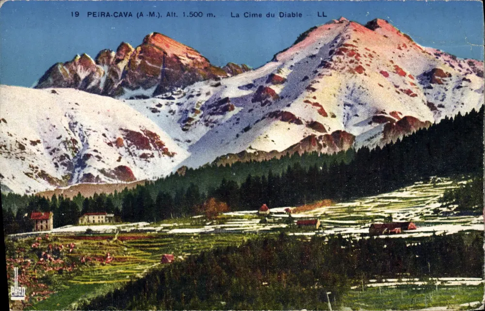 Peïra-Cava (A-M.) — La Cime du Diable — LL — Verlag LL - Vorderseite
