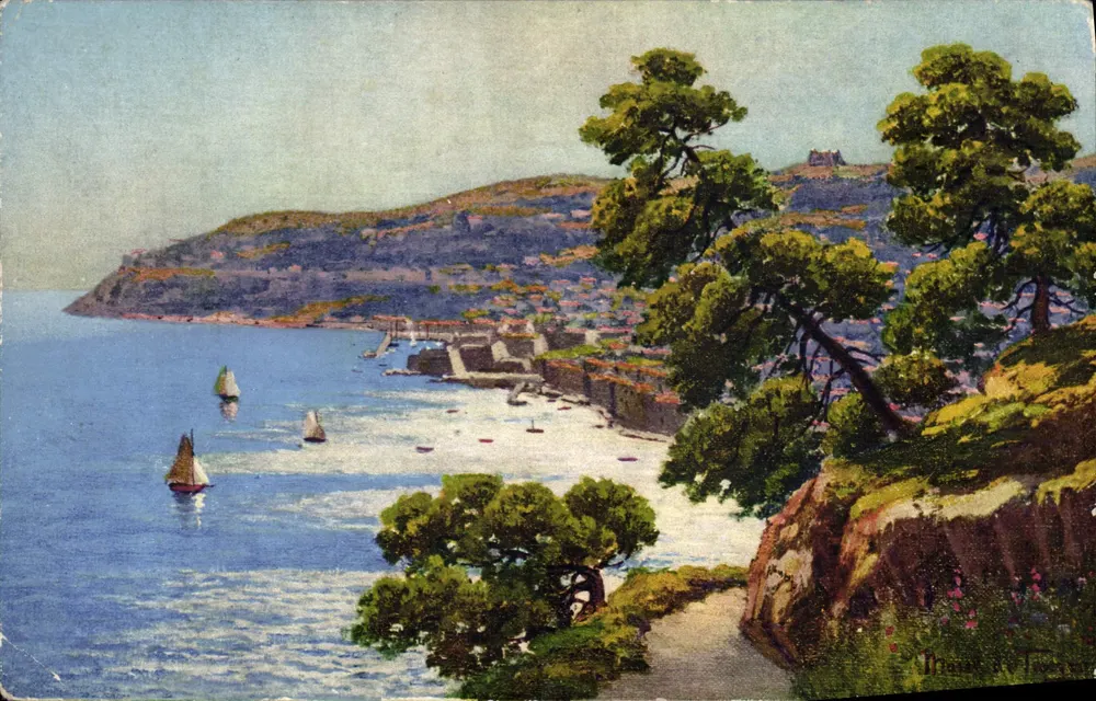 A Baía — Villefranche-sur-Mer — Casa de Tournier - Frente