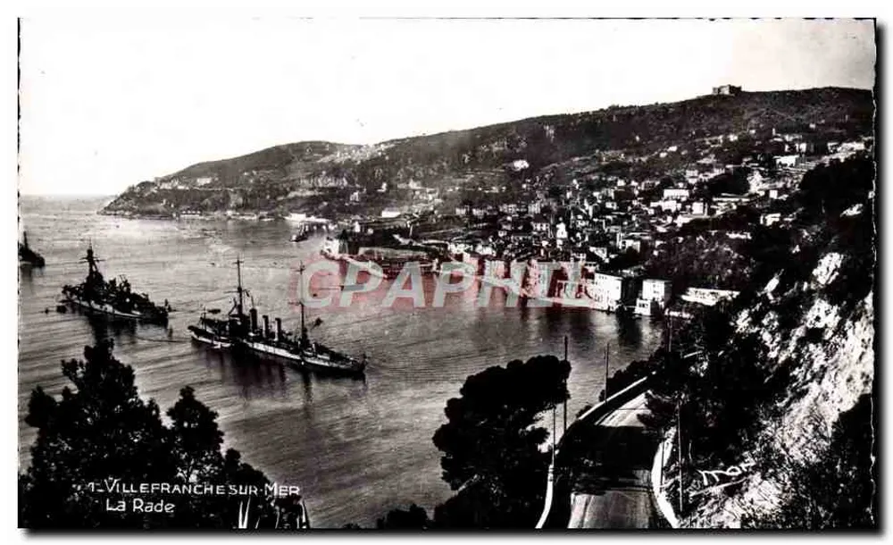 Villefranche-sur-Mer — Die Bucht — Camiez Editions - Vorderseite