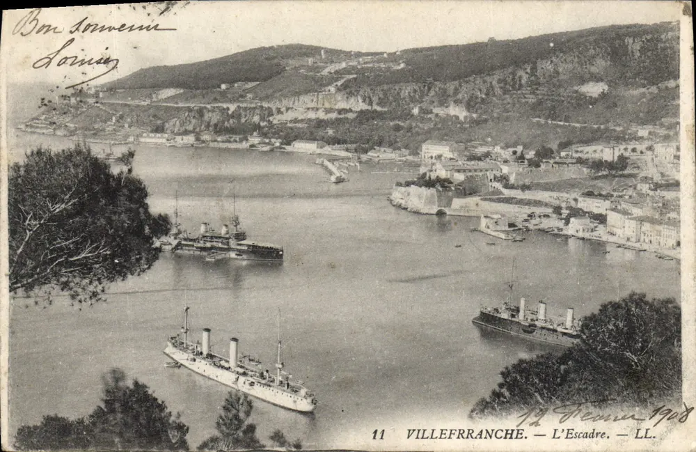 Villefranche — A Escadra — LL. — n°11 - Frente