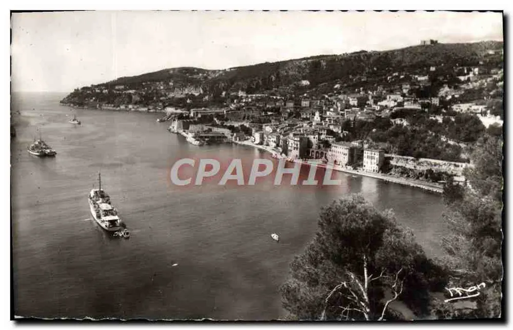 Villefranche-sur-Mer — vista geral — editor desconhecido, número de série 068 - Frente