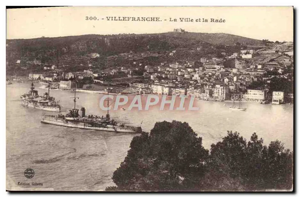 Villefranche - Die Stadt und der Hafen — Gilètta-Ausgabe, Nr. 300 - Vorderseite