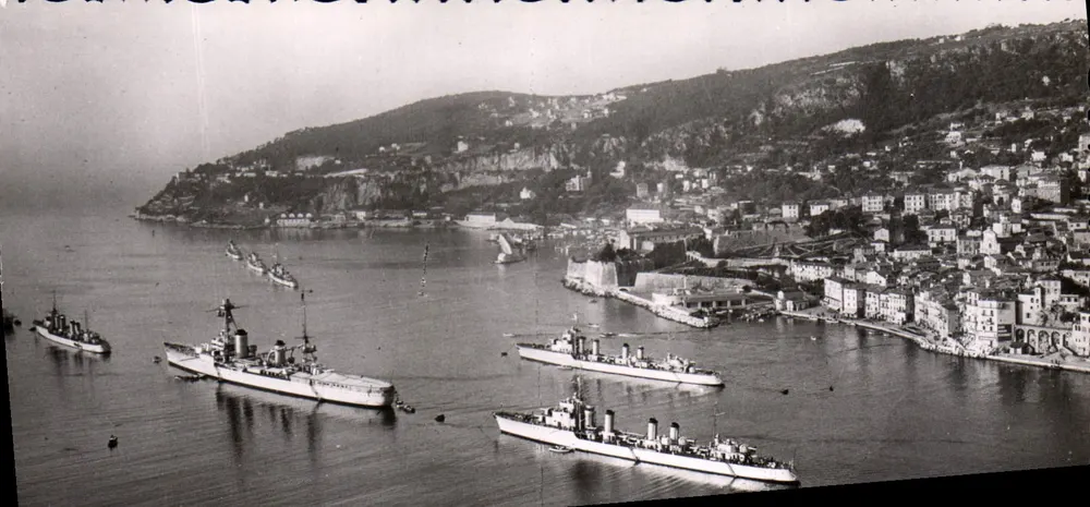 Der Hafen und die Flotte — Villefranche-sur-Mer — Éditions Dartmunier - Vorderseite