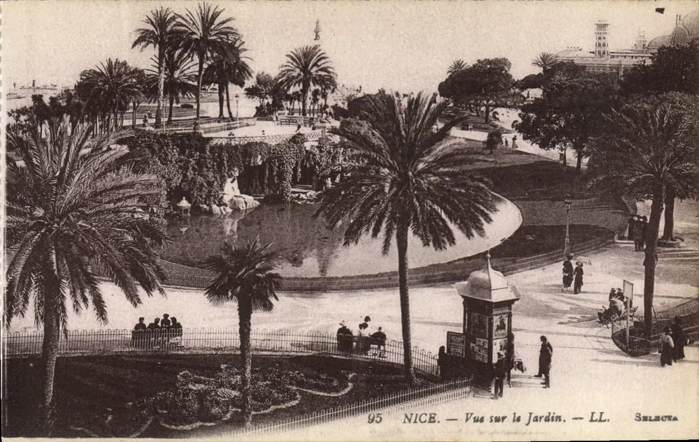 Nice — Vista do Jardim — LL. Selecta - Frente