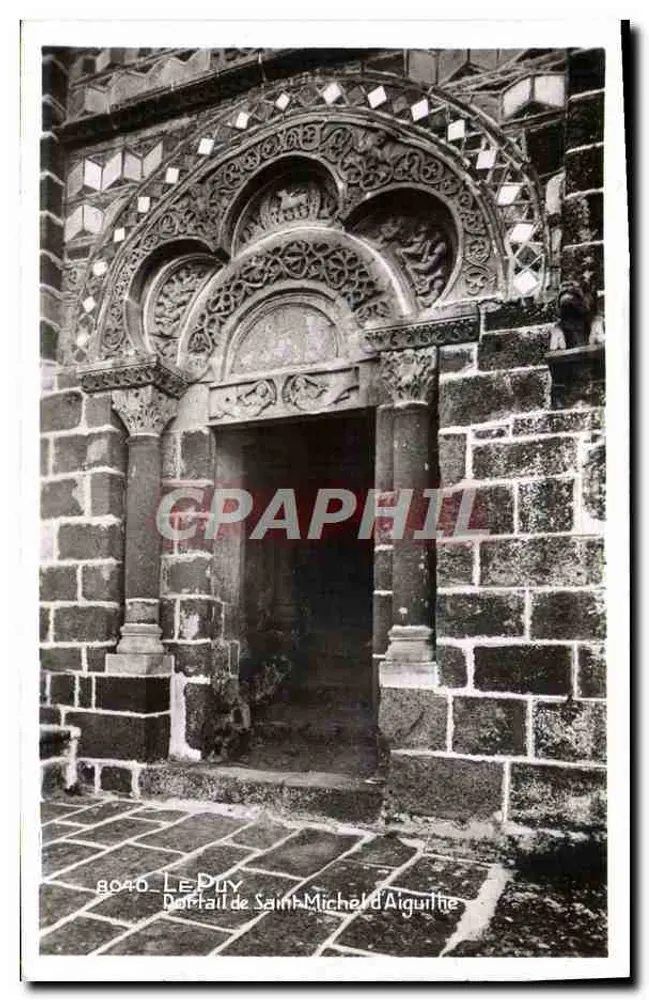 Portal von Saint-Michel-d'Aiguilhe — Le Duy — Verlag La Cigogne, Vichy - Vorderseite