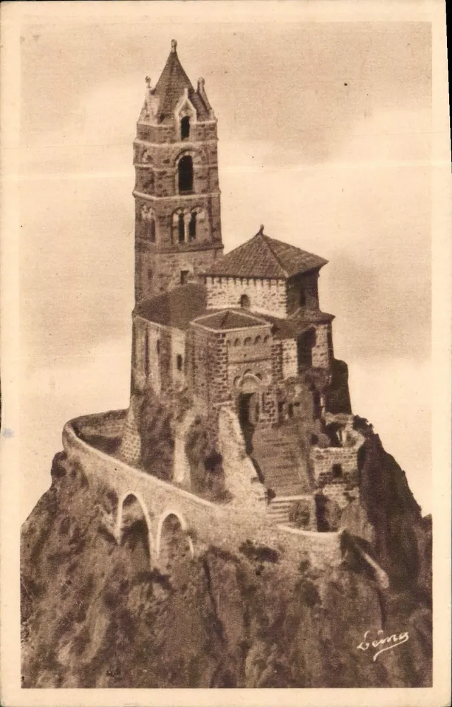 Le Puy-en-Velay — Capela São Miguel — Edição de Arte d'Art Puy - Frente